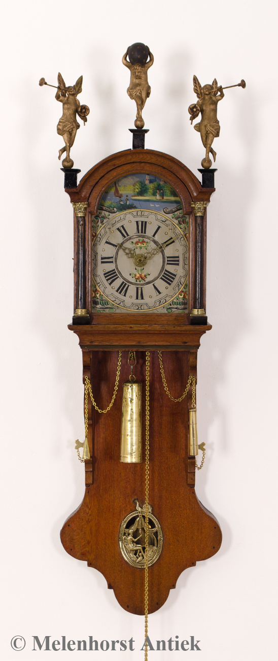 Friesische Halbkastenuhr