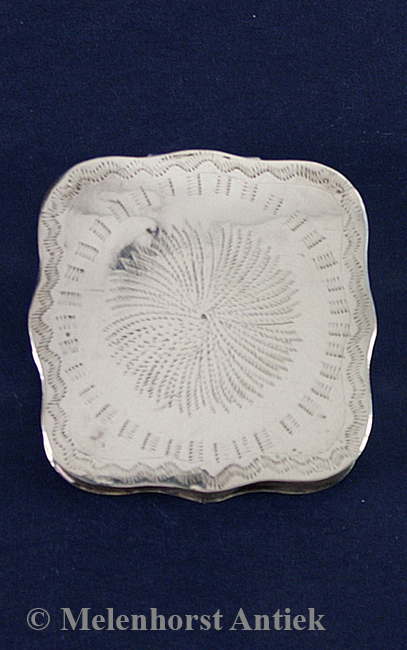 Pillendose Silber