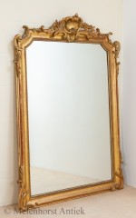 Antiker vergoldeter Spiegel